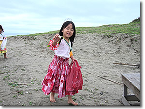 フラサークル プルメリア ハマフラ リポート2009 in Makuhari Beach