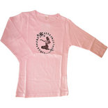 フラスタイル 七分袖ストレッチTシャツ フラガール ピンク
