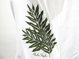 フラスタイル 七分袖 ストレッチTシャツ ラウアエ ホワイト