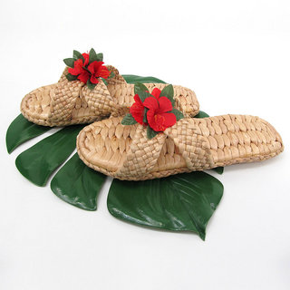 ラウハラサンダル ニューハイビスカス