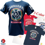 ハワイアンエアライン 新ラインストーン Tシャツ アロハホヌ