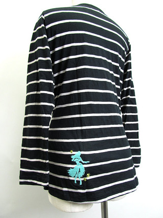 PUKANA ボーダー ロングTシャツ フラガール