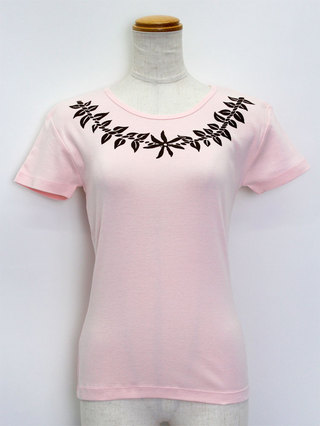 フラスタイル（Hula Style）Tシャツ ティアレレイ ピンク