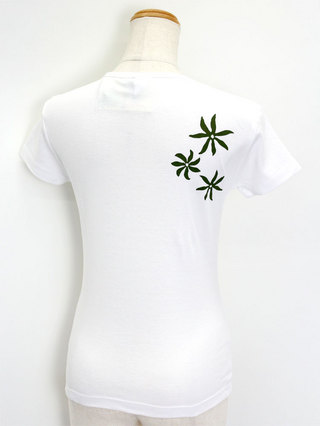 フラスタイル（Hula Style）Tシャツ ティアレレイ ホワイト
