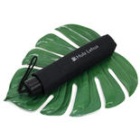 フラレフア（Hula Lehua）UVカット折りたたみ傘（日傘兼用）ブラックハイビスカス