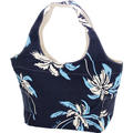 アロハメイド(Aloha MADE)キャンバス トートバッグ パームツリーブルー&ネイビー