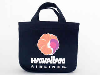 ハワイアンエアライン（HAWAIIAN AIRLINES）トートバッグ ネイビー