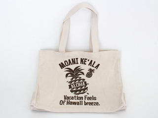 Aloha MADE（アロハメイド） 帆布トートバッグ モアニケアラ