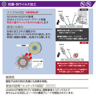 UV対策＆吸熱冷却＆虫よけ＆抗菌抗ウイルス BUG OFF マルチタオル5色