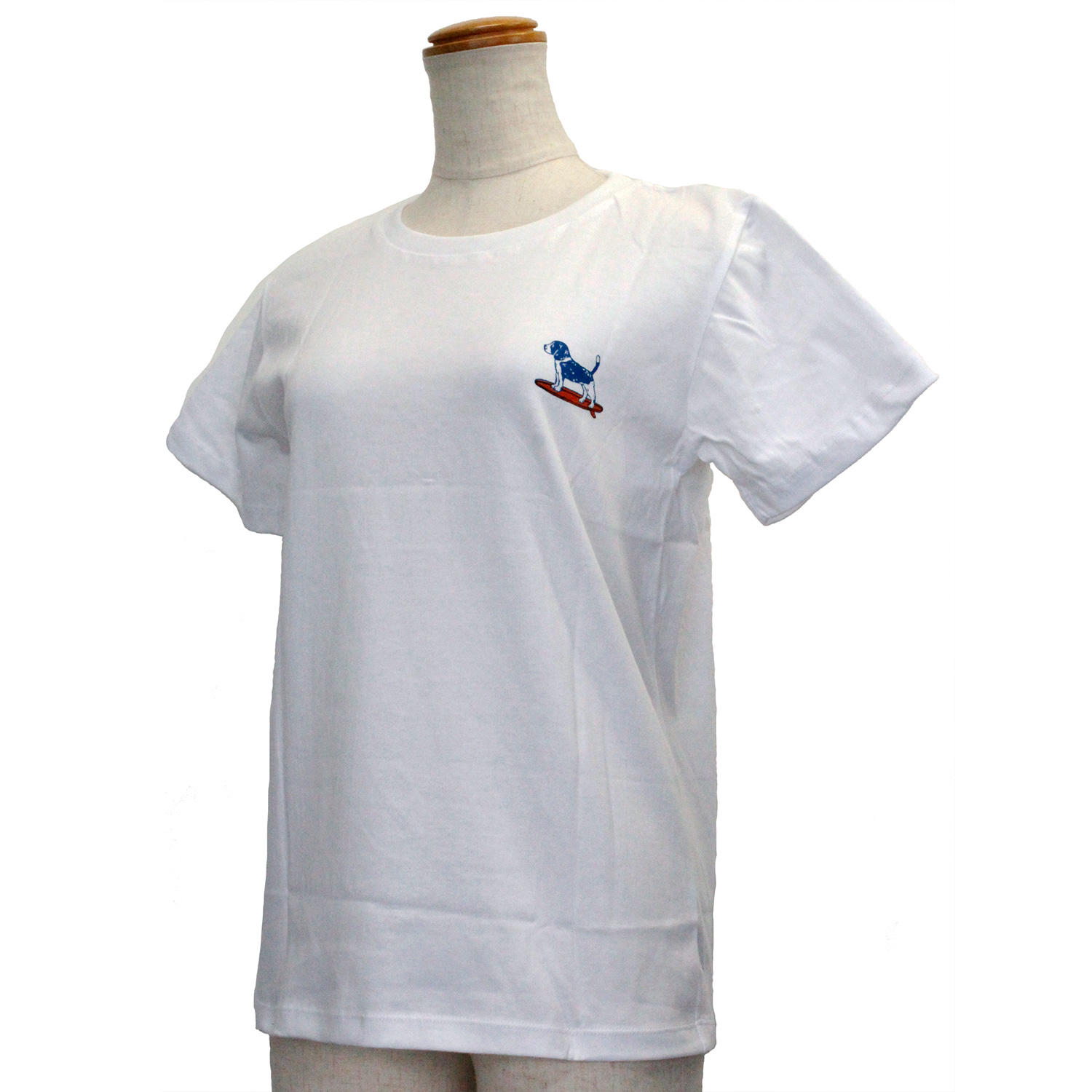 ハレイワ公式Tシャツ ALOHAドッグ ホワイト