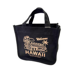 ハレイワ公式（HALEIWA）ウェルカムマーケットミニトート ブラック