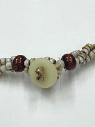 ピュアビーズネックレス パールシェル ナチュラル