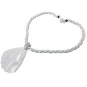 ピュアビーズネックレス パールシェル ホワイト