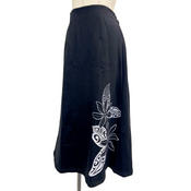 裏起毛スウェットスカート ティアレ ブラック