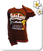フララニ レインボーＴシャツ 長袖 チョコレート