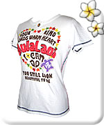 フララニ ラブリーハートＴシャツ ホワイト
