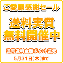 ご愛顧感謝セール 送料実質無料開催中